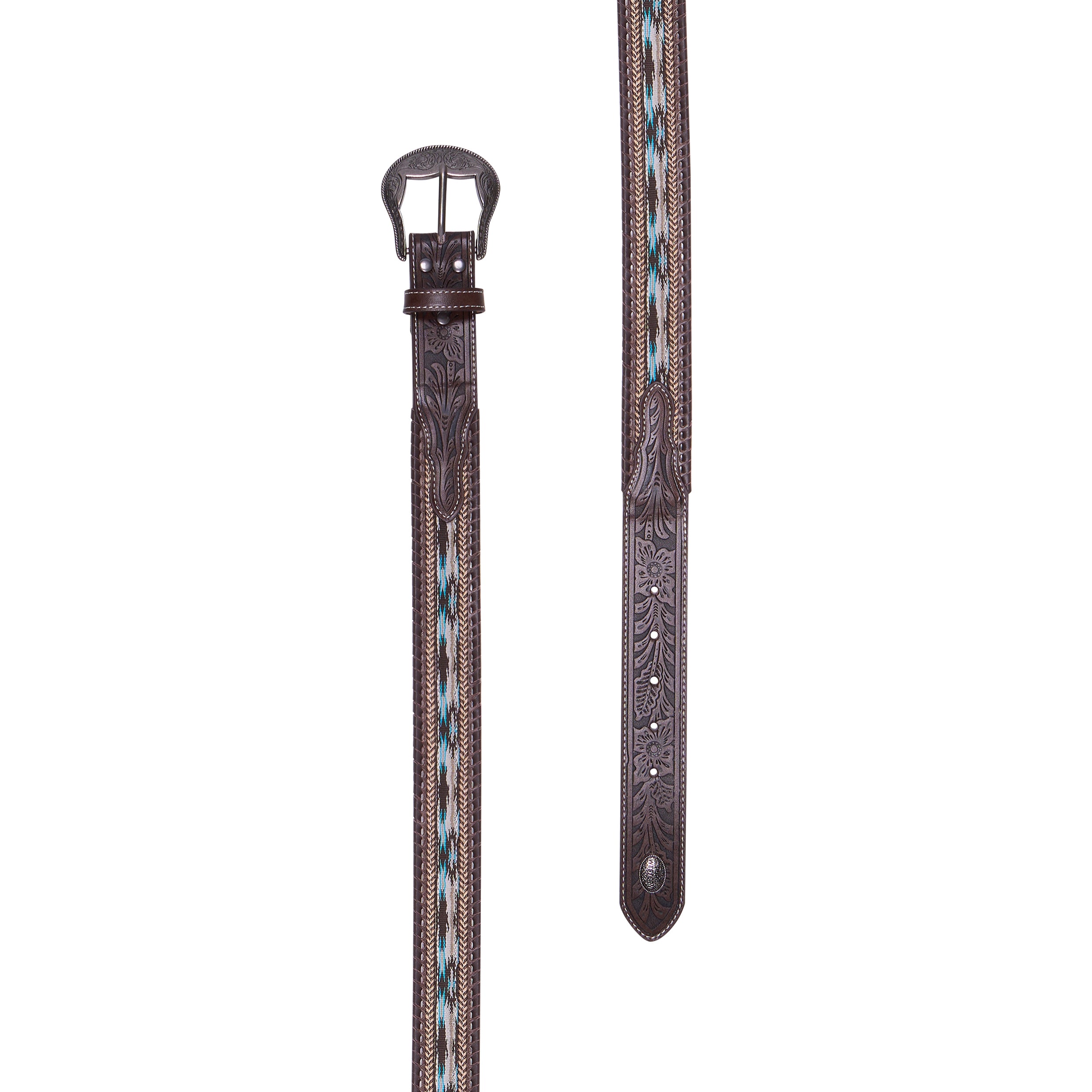 Pure Western Mens Lynton Belt (P6S1962BLT) Dark Tan