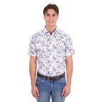 Pure Western Mens Mike S/S Shirt (P6S1102306) Multi