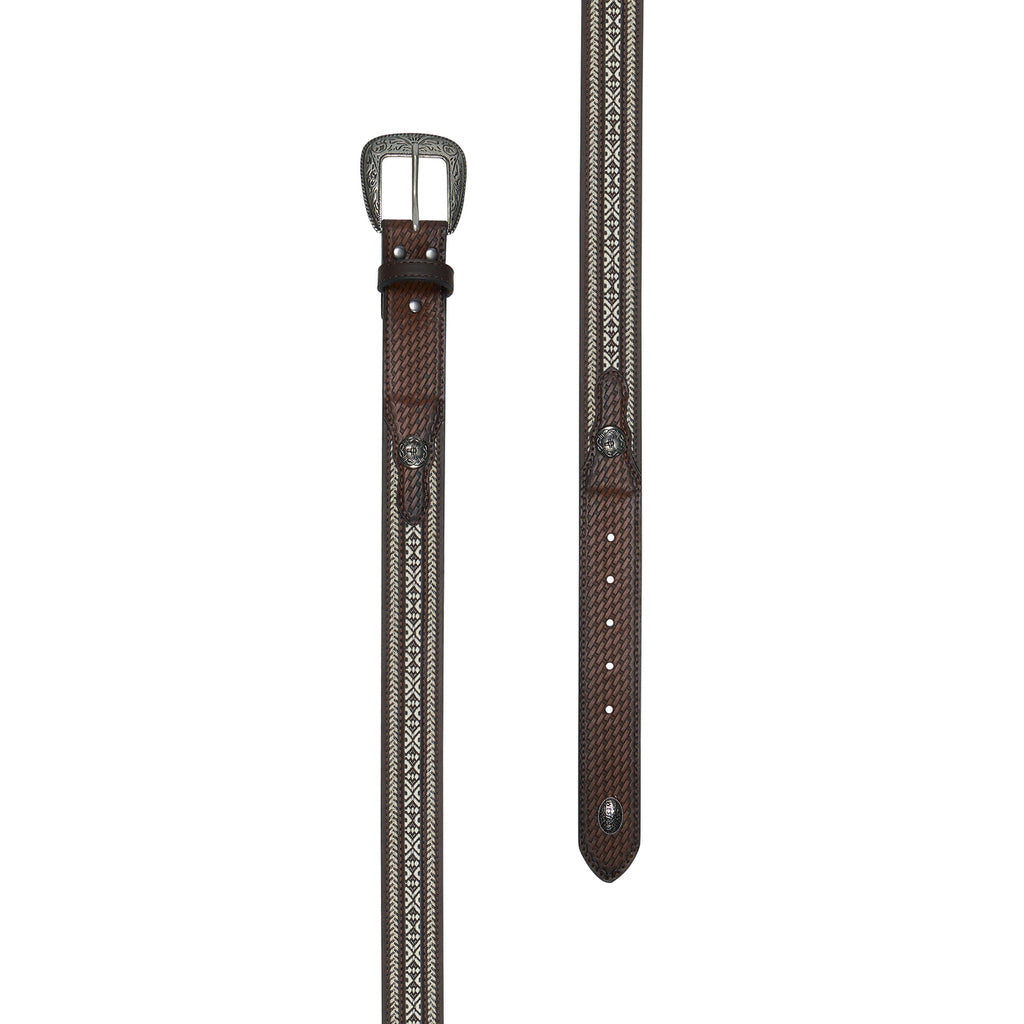 Pure Western Mens Reid Belt (P6W1981BLT) Dark Tan