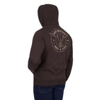 Pure Western Mens Walker Hoodie (P6W1512177) Chocolate