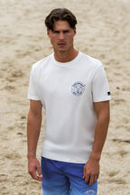 Pure Western Mens Walker S/S Tee (P6S1503314) Off White