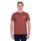 Pure Western Mens Walker S/S Tee (P6W1503170) Rust