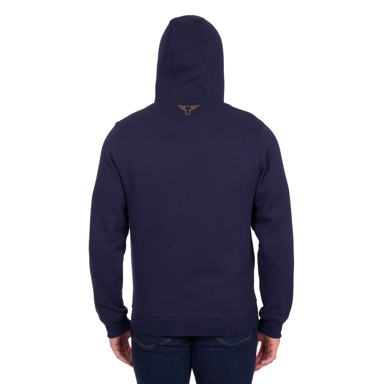 Pure Western Mens Walker Zip Up Hoodie (P6W1512178) Navy