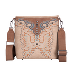 Pure Western Neve Crossbody Bag (P6S2922BAG) Natural/Tan Front View