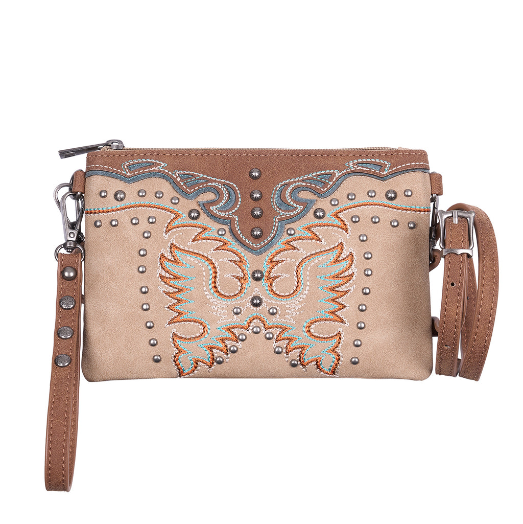 Pure Western Neve Wristlet Clutch Bag (P6S2923BAG) Natural/Tan