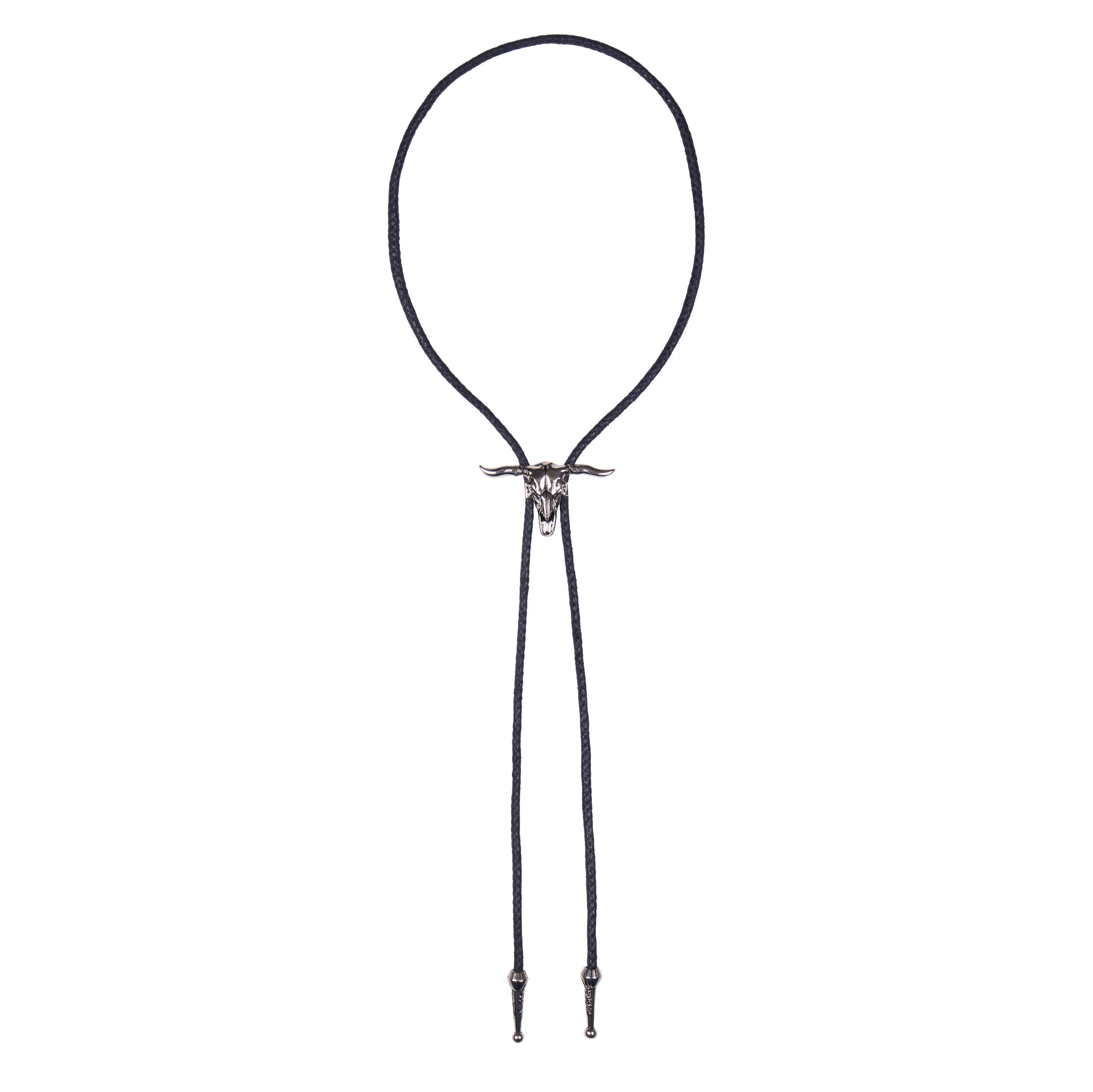 Pure Western Steerhead Bolo Tie (PCP1976BOL) Silver