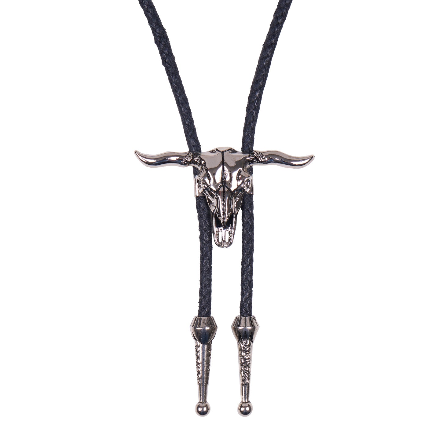 Pure Western Steerhead Bolo Tie (PCP1976BOL) Silver