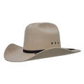 A light cream Pure Western Tornado Wool Felt Western Hat (PCP2004002) 3-4 front view on a white background.