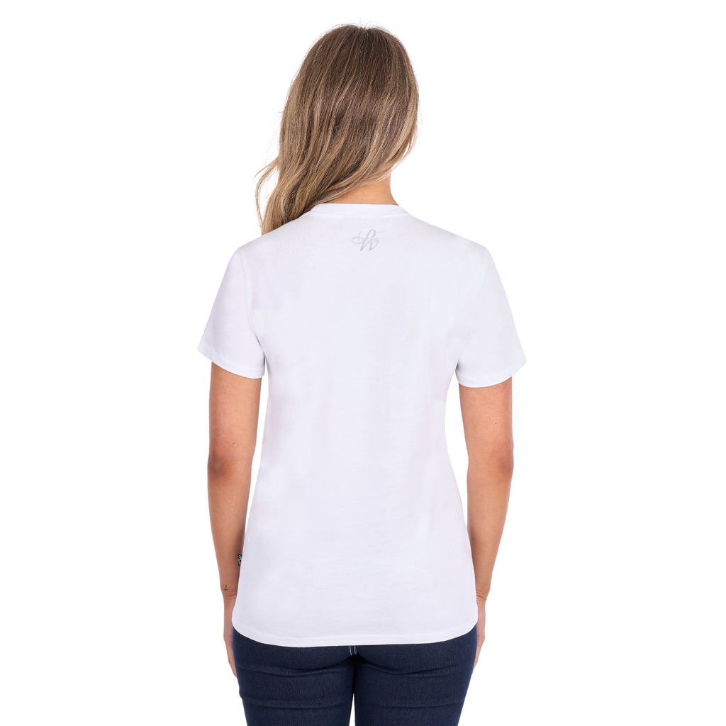 Pure Western Womens Amber S/S Tee (P6S2598280) White