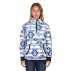 Pure Western Womens Briana 1/4 Zip Pullover Jumper (P6W2593217) Multi