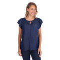 Pure Western Womens Connie Sleeveless Blouse (P6S2506263) Dark Denim