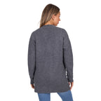 Pure Western Womens Cora Cardigan (P6W2596230) Charcoal Marle