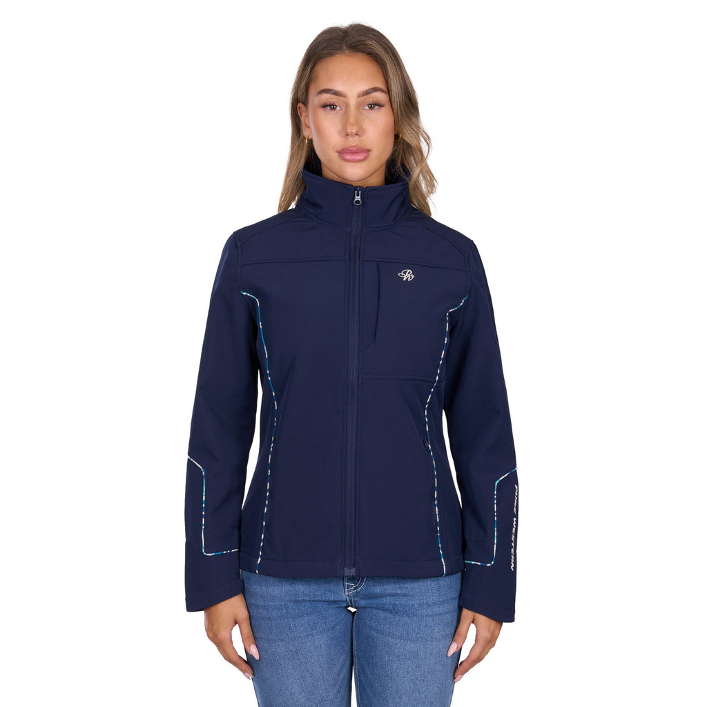 Pure Western Womens Corine Softshell Jacket (P6W2703225) Navy