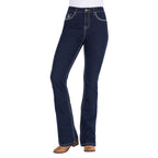 Pure Western Womens Daph Hi Rise Bootcut Jeans 34 Leg (PCP2213330) Dark Ink
