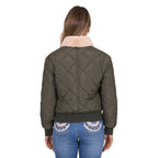 Pure Western Womens Emelia Jacket (P6W2700221) Green