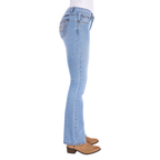 Pure Western Womens Juniper Bootcut Jeans 32 Leg (P6S2208336) Light Sky