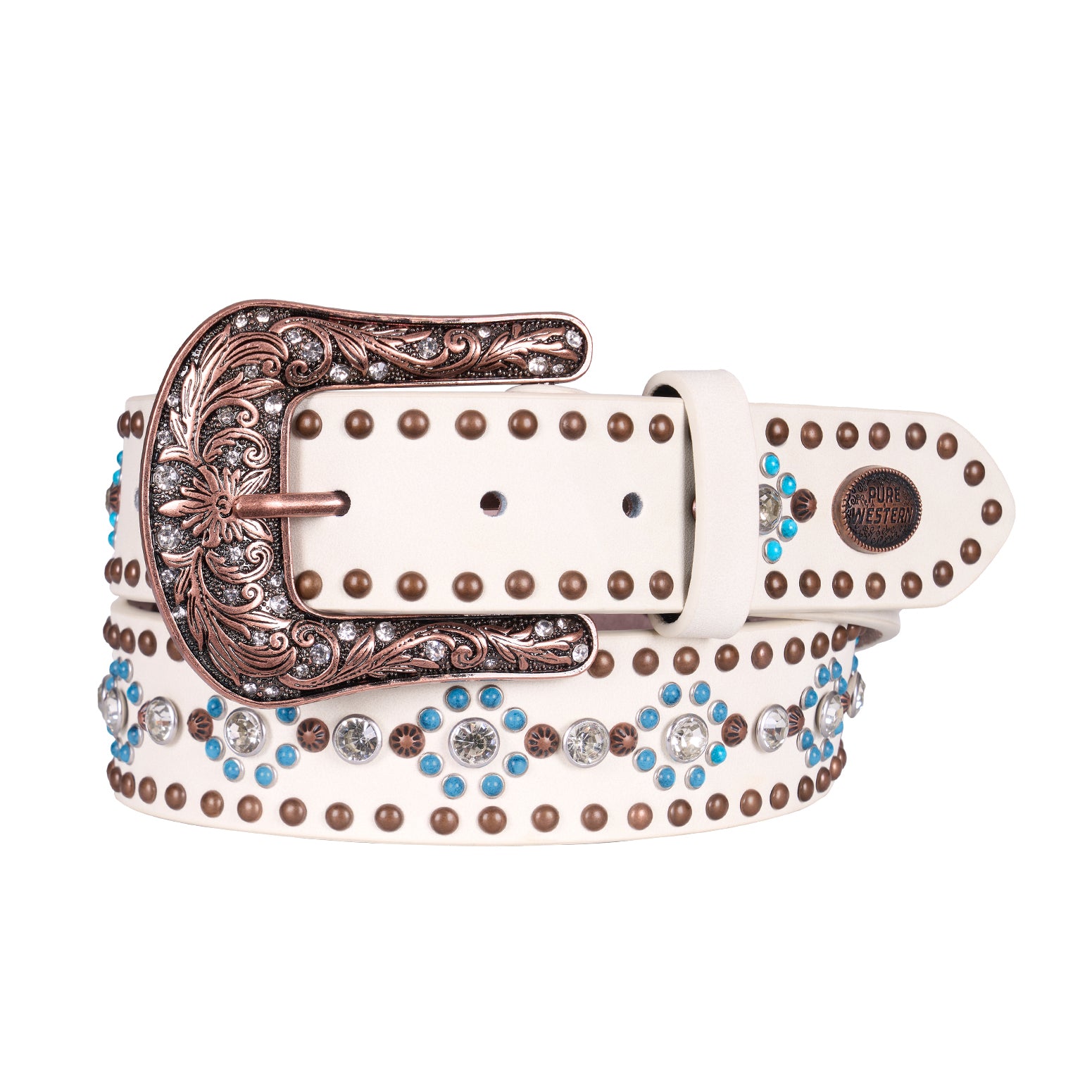 Pure Western Womens Katina Belt (P6S2904BLT) Stone