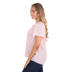 Pure Western Womens Leslie S/S Blouse (P6S2504261) Blush