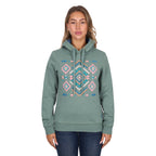 Pure Western Womens Libbie Hoodie (P6W2501213) Green
