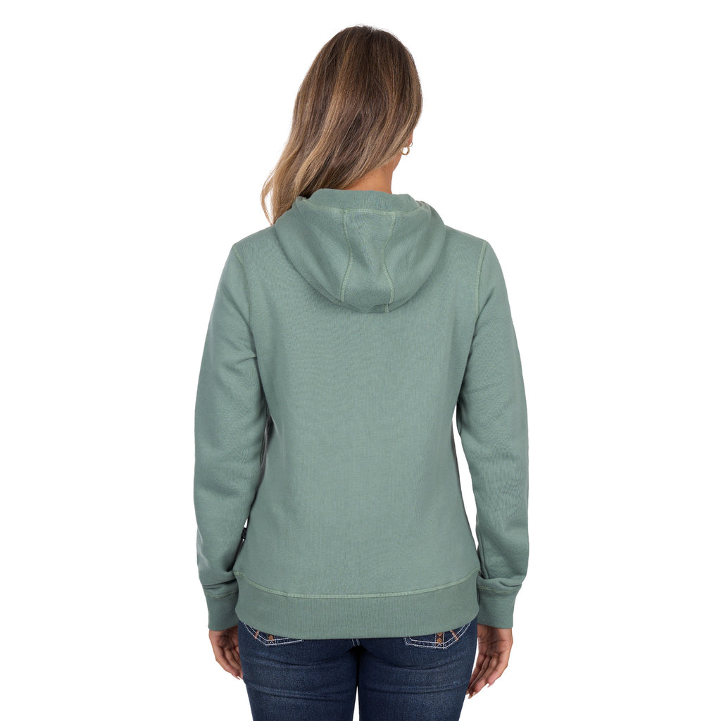 Pure Western Womens Libbie Hoodie (P6W2501213) Green
