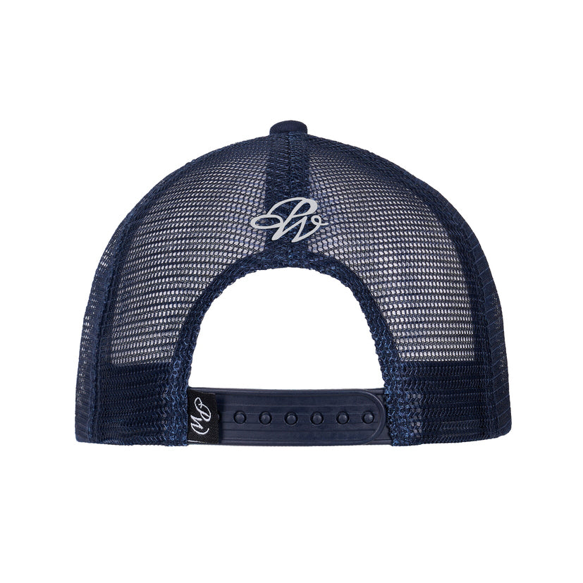 Pure Western Womens Marissa High Profile Trucker Cap (P6W2953CAP) Navy OSFM