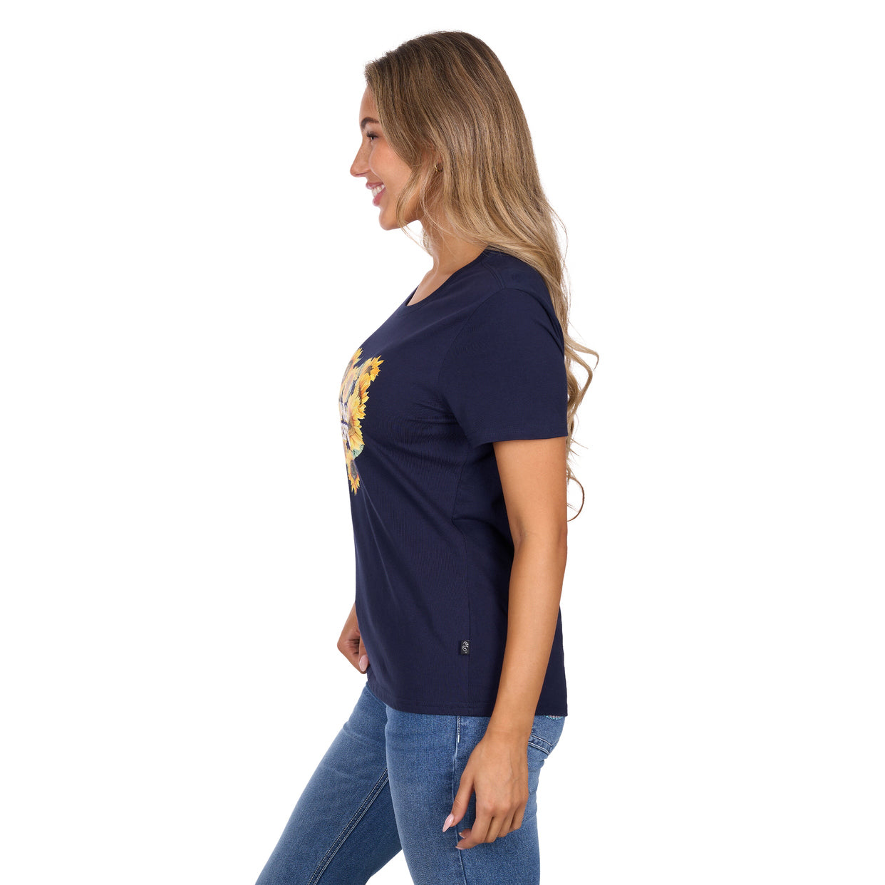 Pure Western Womens Marissa S/S Tee (P6W2598205) Navy