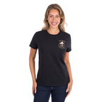 Pure Western Womens Misty S/S Tee (P6S2598282) Black