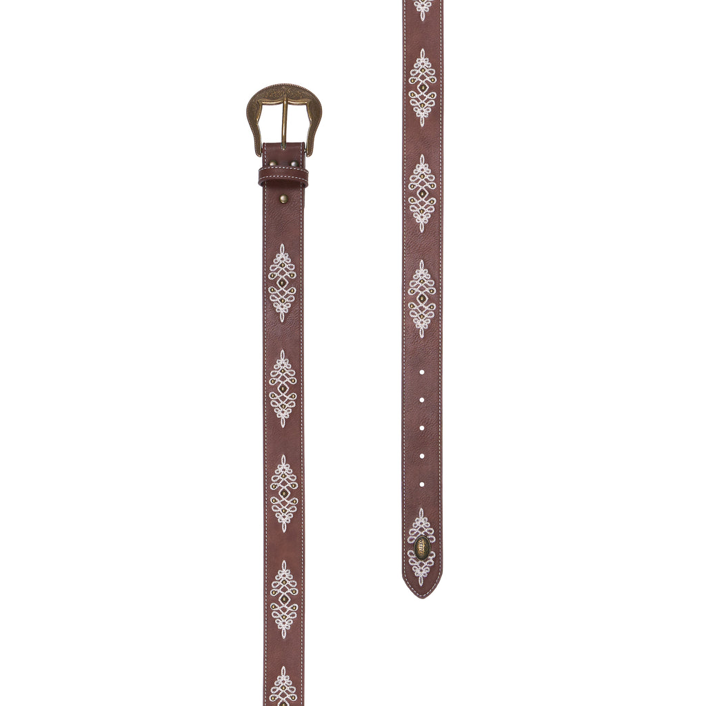 Pure Western Womens Novalee Belt (P6S2908BLT) Dark Tan
