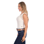 Pure Western Womens Robin Tank (P6S2502267) Cream