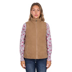 Pure Western Womens Sherri Reversible Vest (P6W2606222) Tan
