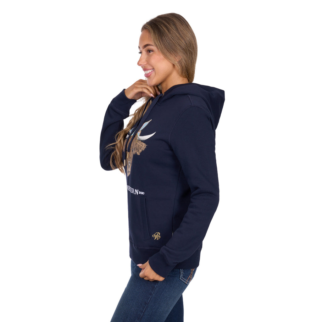 Pure Western Womens Tania Hoodie (P6W2501215) Navy