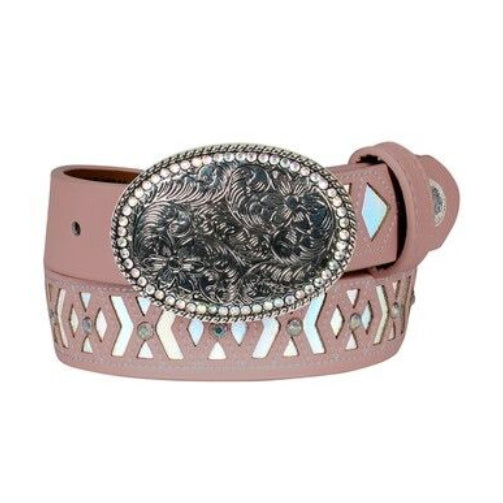 Pure Western Childrens Candy Belt (P5S5928BLT) Pink