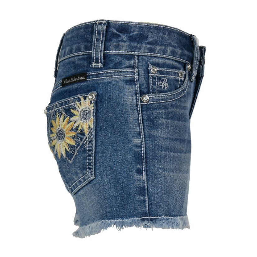 Pure Western Girls Peyton Shorts (PCP5305853) Retro Blue
