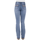Pure Western Womens Nina Hi Rise Bootcut Jeans - 34 Leg (PCP2213607) Moonshine