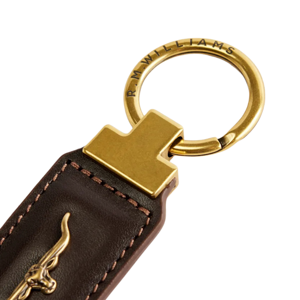 R.M.Williams  Angaston Keyring (CKS6ELE04) Chestnut