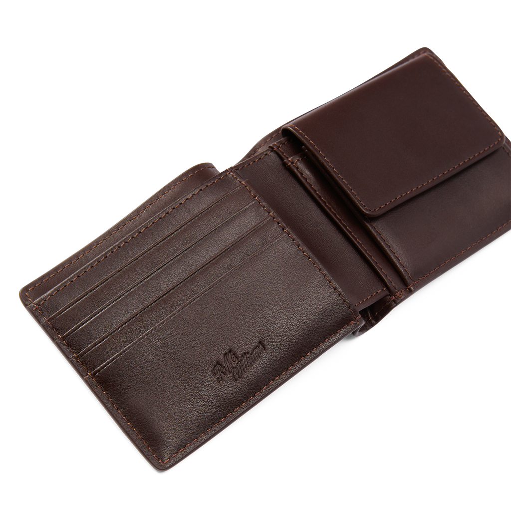R.M.Williams Bifold Wallet with Pocket (WBS9MCH4101) Chestnut