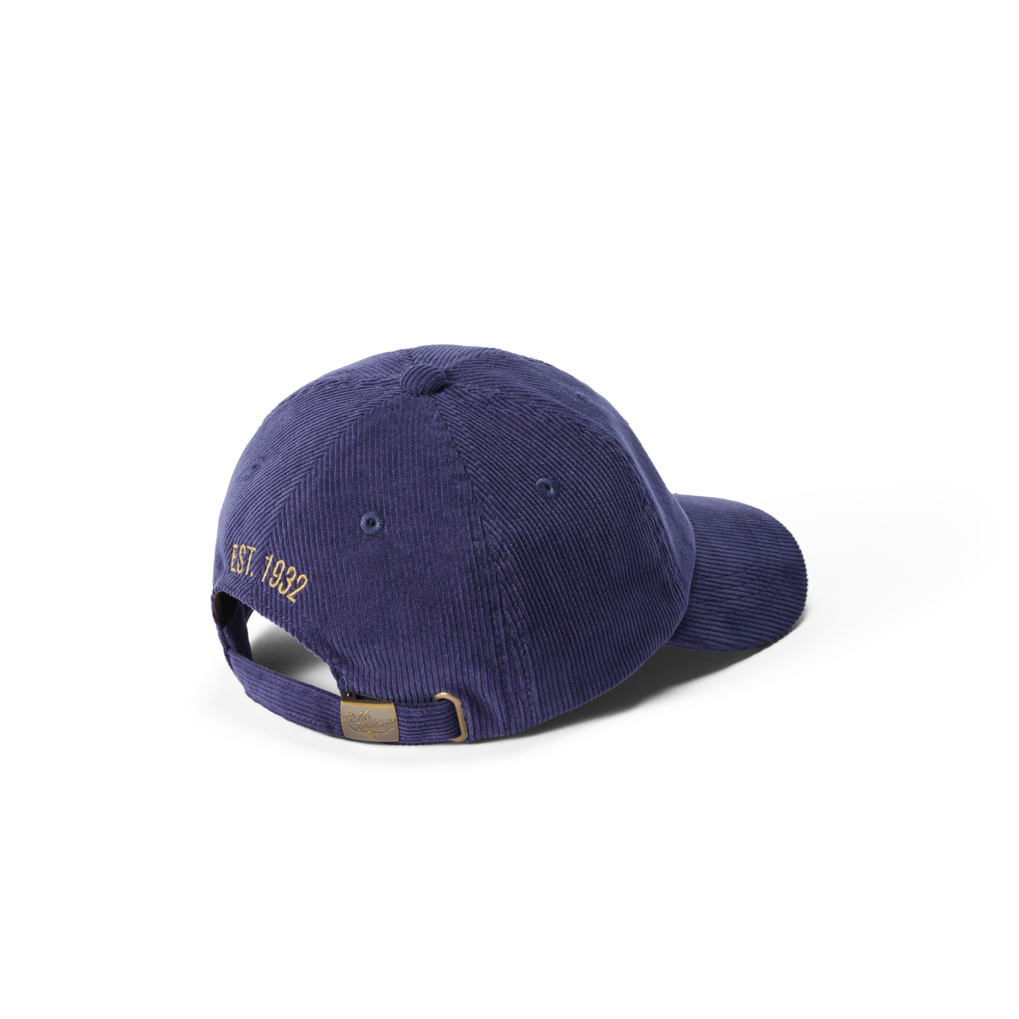 R.M.Williams Branded Cord Cap (ACX9OCR07) French Navy