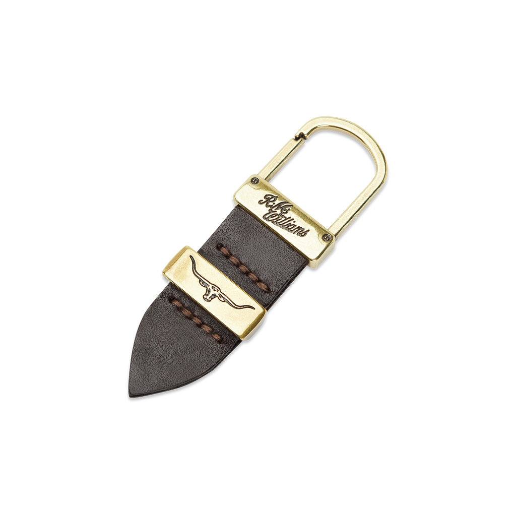 R.M.Williams Drover Keyfob (CKS4ACH01) Chestnut