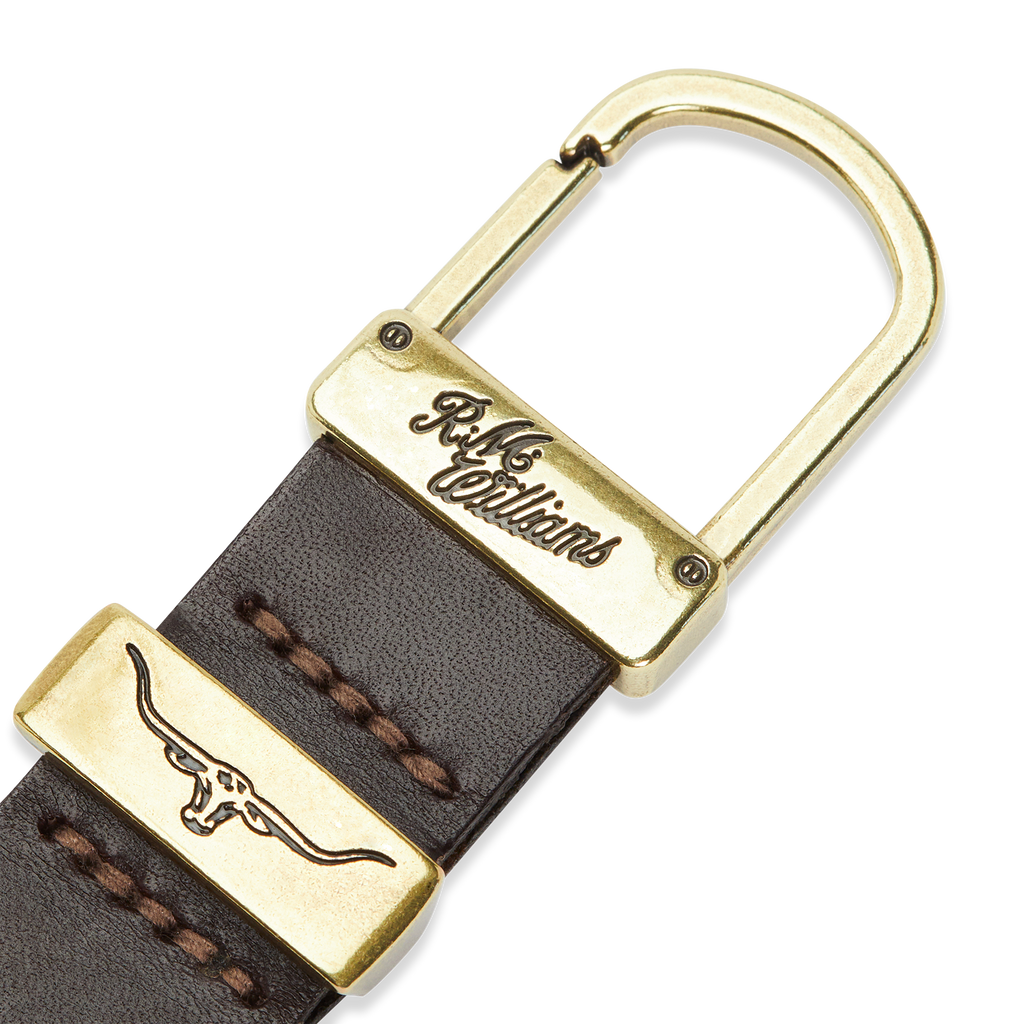 R.M.Williams Drover Keyfob (CKS4ACH01) Chestnut