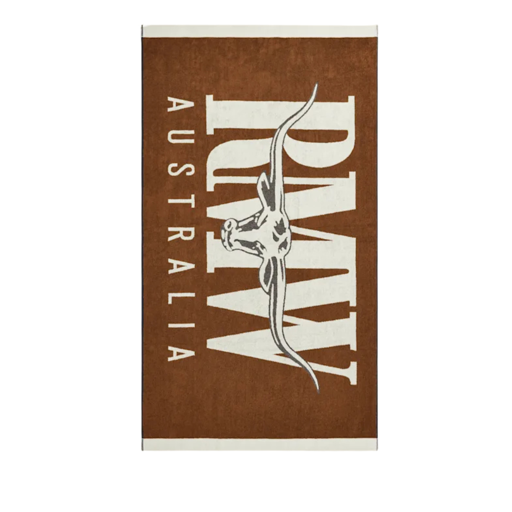 R.M.Williams Heritage Towel (LSLCOCO04) Brown