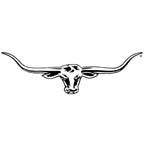 R.M.Williams Longhorn Decal Sticker (CG205) Black
