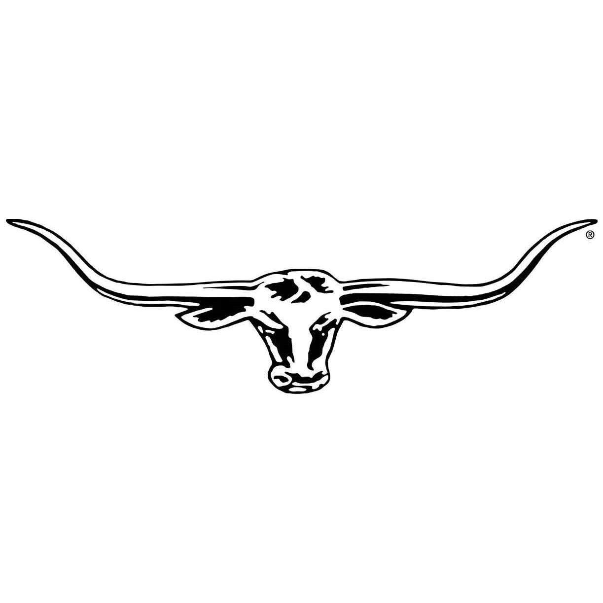 R.M.Williams Longhorn Decal Sticker (CG205) Black