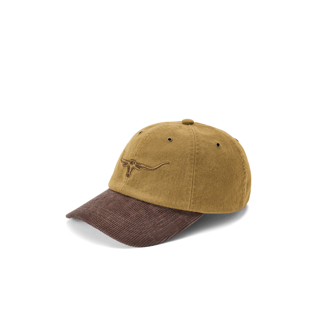 R.M.Williams Longhorn Wax Cotton Cap (ACX9OWA01) Tan