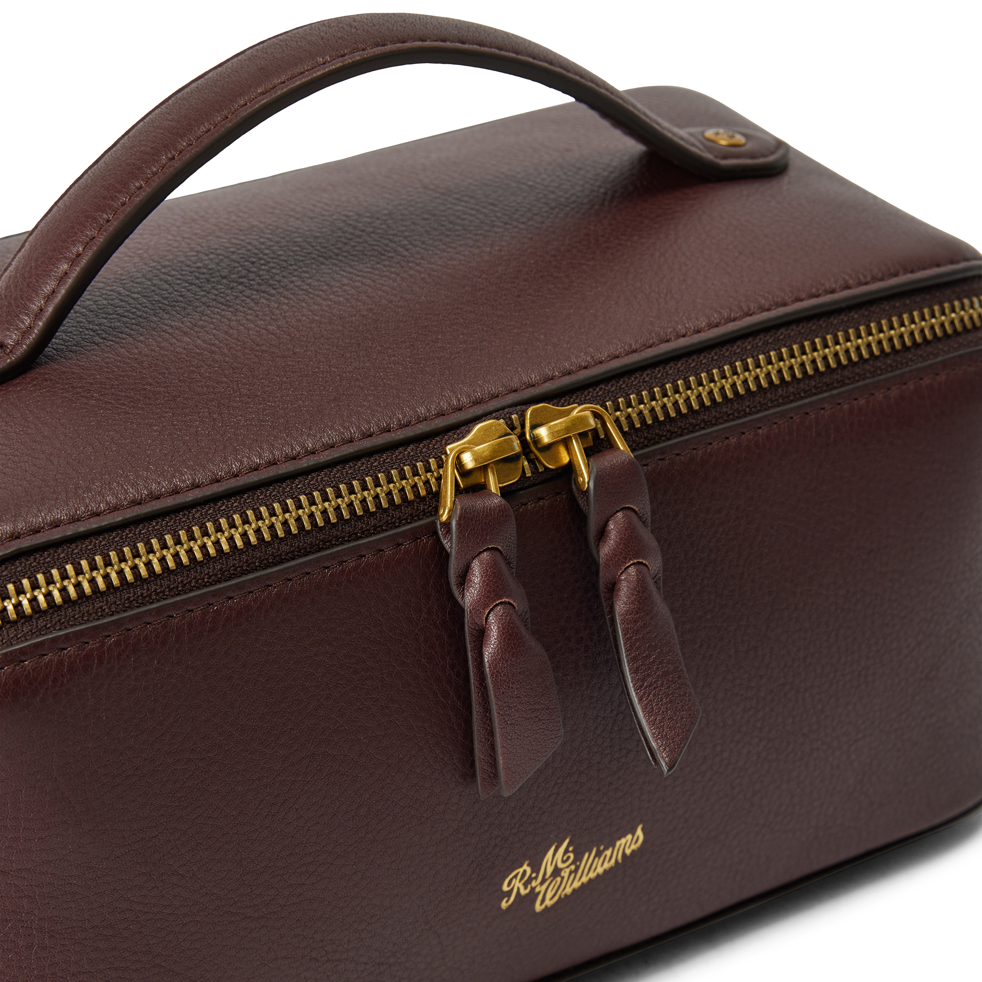 R.M.Williams Lorne Vanity Case (VCM0ETL03) Black Apple