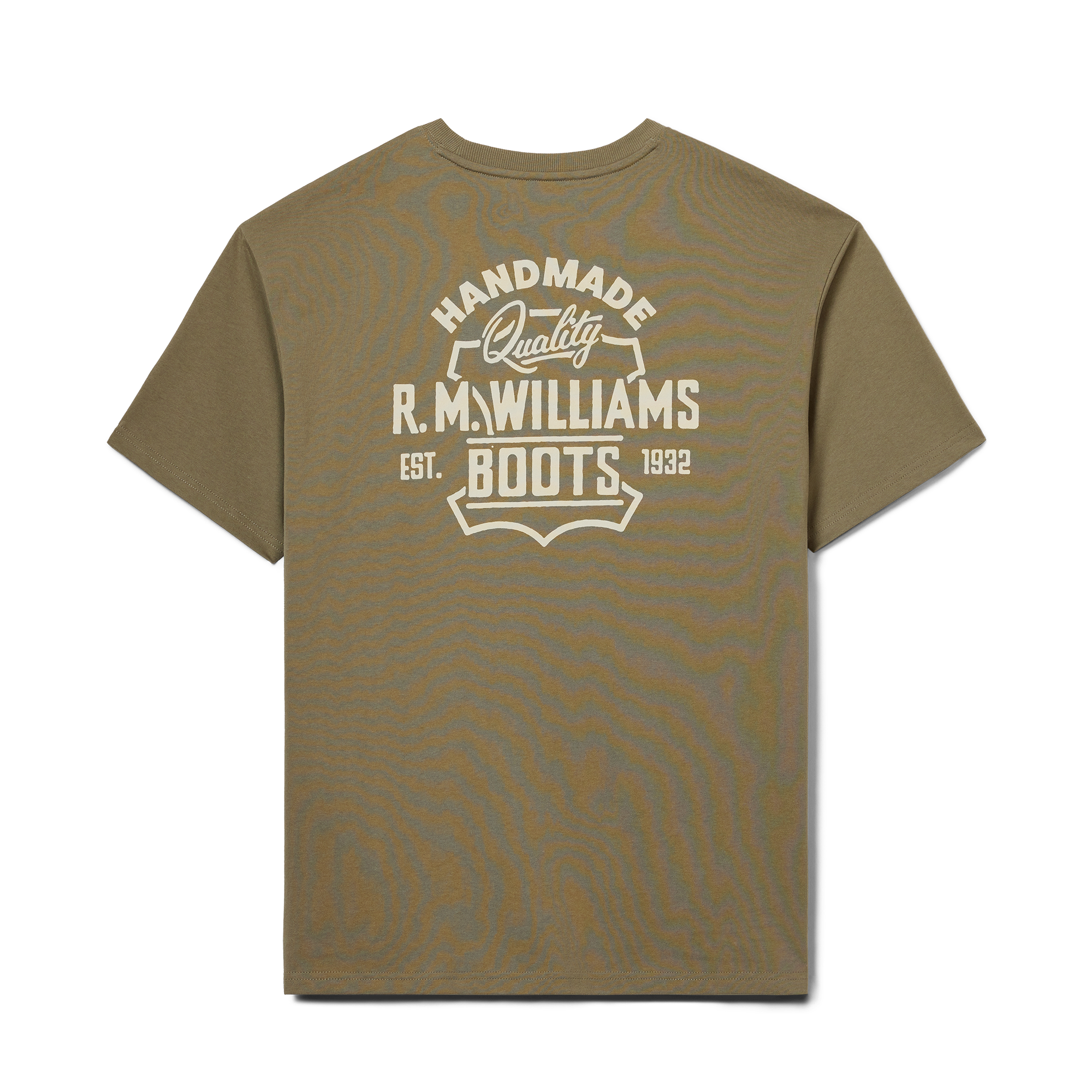 R.M.Williams Unisex Boots S/S Tee (KDU10JE08) Sage