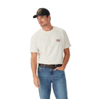 R.M.Williams Mens Branded S/S Tee (KDU10JE07) White