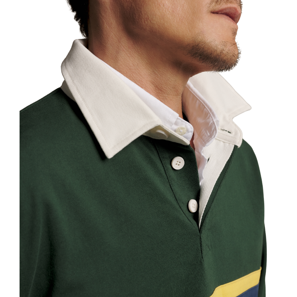 R.M.Williams Mens Classic RMW Panel Rugby (KR200RJ21) Pine