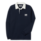 R.M.Williams Mens Classic Shoulder Rugby (KR200RJ4502) Navy Flat Lay