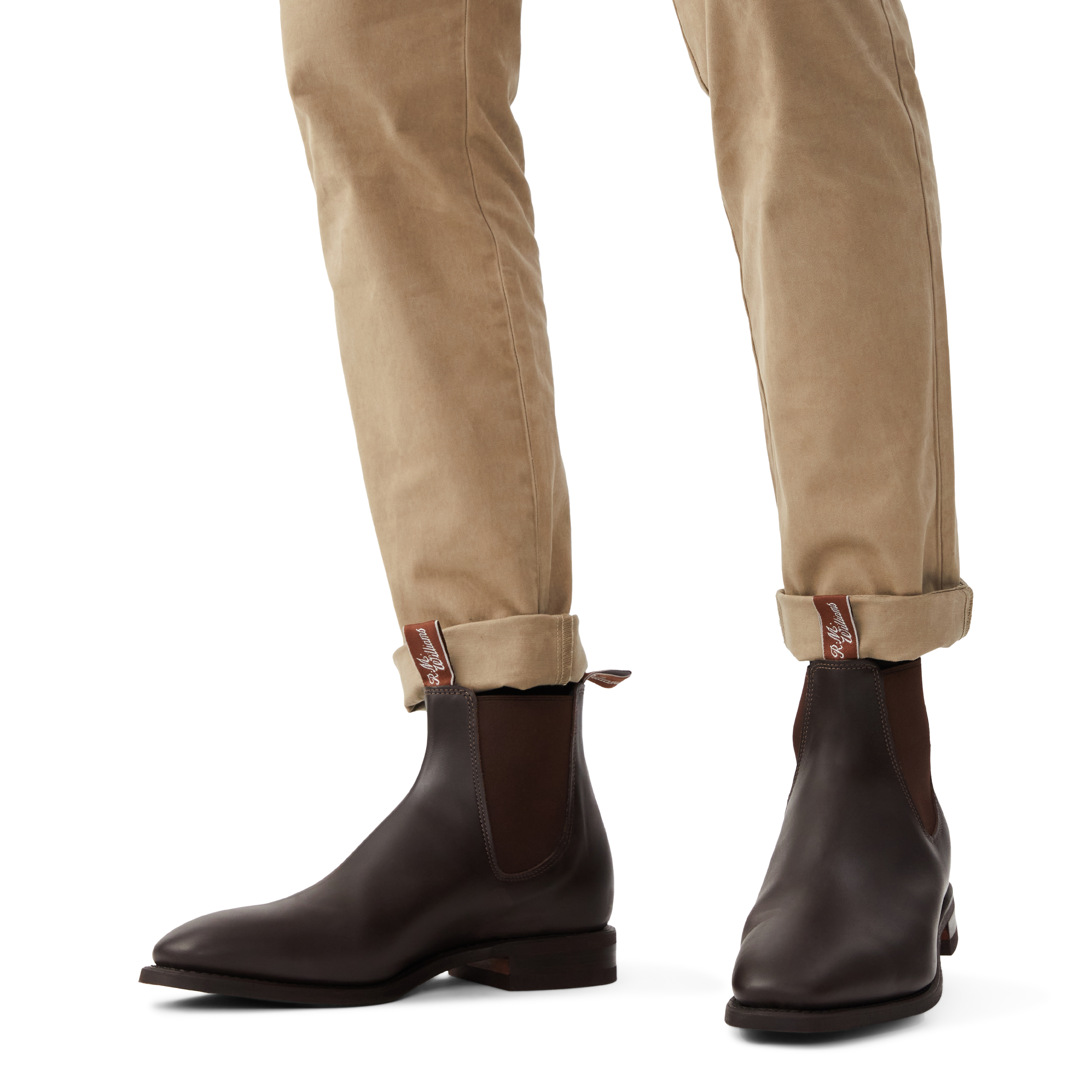 R.M.Williams Mens Comfort Craftsman Boots (B543Y) Chestnut