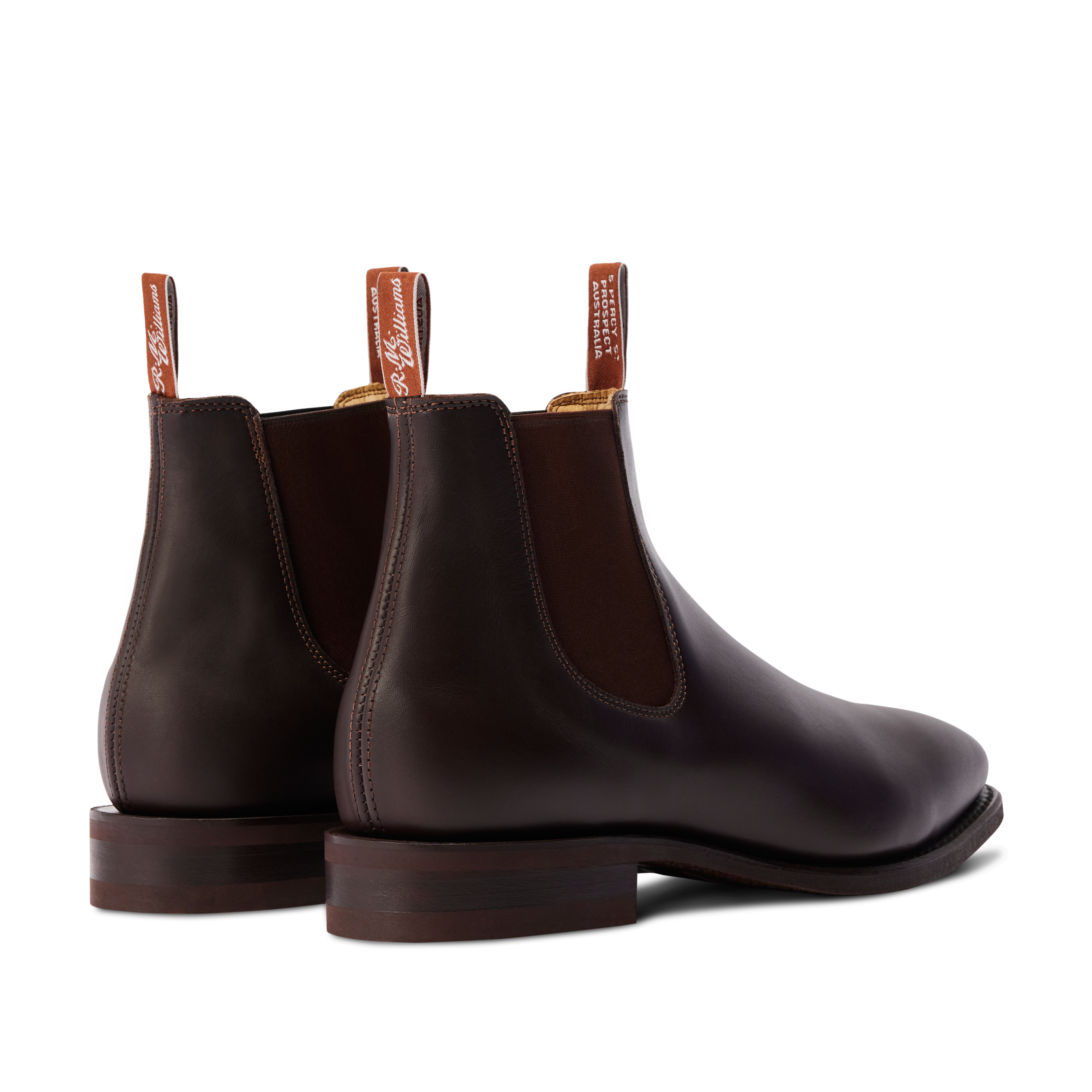 R.M.Williams Mens Comfort Craftsman Boots (B543Y) Chestnut